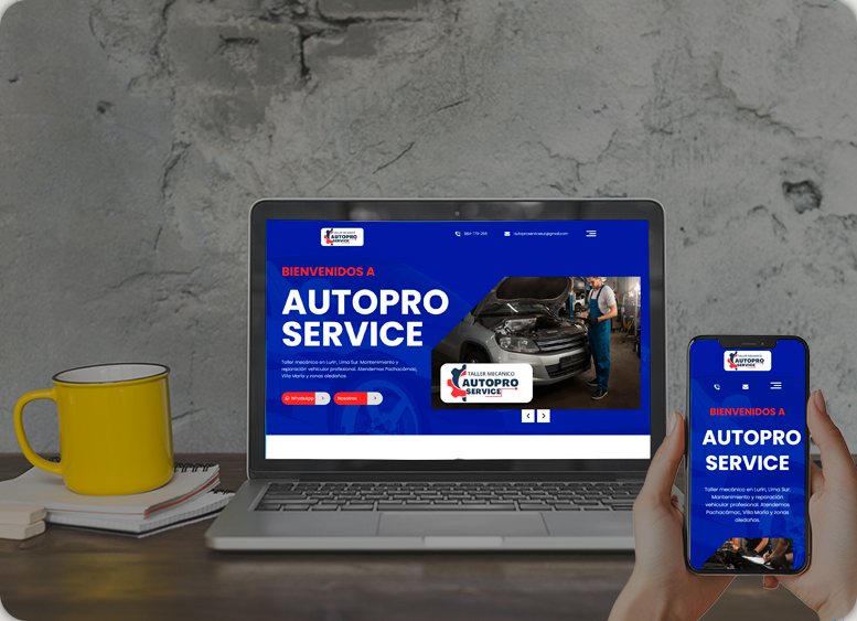 Web de AutoPro Service